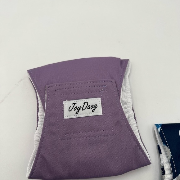 JoyDaog Reusable Belly Bands for Small Dogs, 3 Pack Premium Washable Dog Diapers - Picture 5 of 6